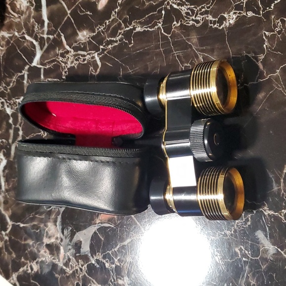 Brookstone 3x Coated  Binoculars + Case Made In Japan - Picture 1 of 6